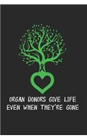Organ Donor Notebook - Donate Life Journal Planner
