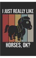 I Just Really Like Horses, OK?