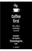 Kalender 2020 für Fliesenleger / Fliesenlegerin: Wochenplaner / Tagebuch / Journal für das ganze Jahr: Platz für Notizen, Planung / Planungen / Planer, Erinnerungen & Sprüche