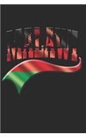 Malawi Notebook: Malawi Notebook - college book - diary - journal - booklet - memo - composition book - 120 sheets - Dot Grid paper 6x9 inch