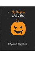 My Pumpkin Carving Notebook & Sketchbook