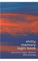 Shitty Memory Login Book