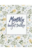 Monthly budget tracker: Weekly Expense Tracker Bill Organizer Notebook Business Money Personal Finance Journal Planning - 120 pages 8.5x11 Inches