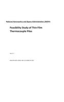 Feasibility Study of Thin Film Thermocouple Piles