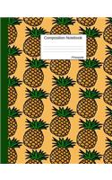 Pineapple Composition Notebook