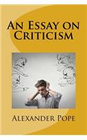 An Essay on Criticism
