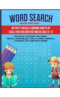 Word Search Book for Kids