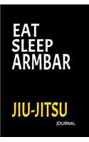 Eat Sleep Armbar Jiu-Jitsu Journal