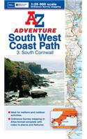SW Coast Path South Cornwall Adventure Atlas