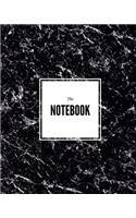 The Notebook - Black Marble Composition Book
