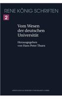 Vom Wesen Der Deutschen Universität