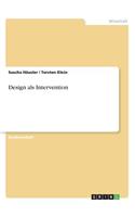 Design als Intervention