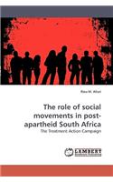 role of social movements in post-apartheid South Africa