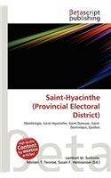 Saint-Hyacinthe (Provincial Electoral District): (English)