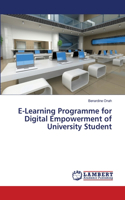 E-Learning Programme for Digital Empowerment of University Student