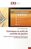 Techniques et outils du contrôle de gestion
