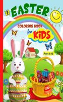 Easter Coloring Book For Kids