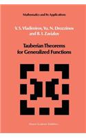 Tauberian Theorems for Generalized Functions