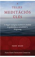 A teljes meditációs ülés