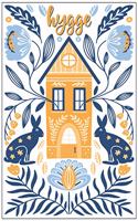 Hygge: An Adult Coloring Book With Cozy Home Designs and Magical Things