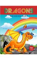 Dragons Coloring Book