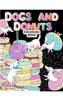 Dogs and Donuts Coloring Book