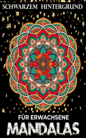 Mandalas für Erwachsene Schwarzer Hintergrund