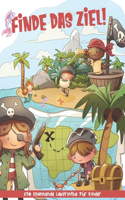 Finde das Ziel!: Spannende Labyrinthe für Kinder ab 5 - Aktivitätsbuch für Kinder