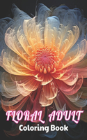 Floral Adult Coloring Book