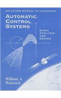 Automatic Control Systems Solutions Manual: Basic Analysis and Design