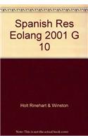 Spanish Res Eolang 2001 G 10
