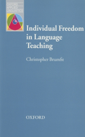 Individual Freedom in Language Teaching