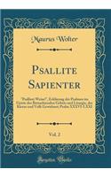 Psallite Sapienter, Vol. 2