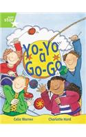 Rigby Star Guided 1 Green Level: Yo-Yo a Go-Go Pupil Book (single)