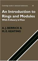 Introduction to Rings and Modules