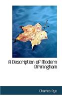 Description of Modern Birmingham