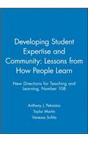 Developing Student Expertise and Community: Lessons from How People Learn