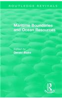 Routledge Revivals: Maritime Boundaries and Ocean Resources (1987)