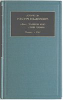 Advances in Personal Relationships. Vol 1