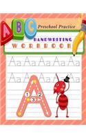 Preschool Practice Handwriting Workbook