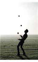 Practicing Juggling Journal: 150 Page Lined Notebook/Diary