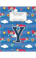 Primary Composition Notebook Grades K-2 Story Journal Y