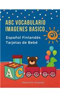 ABC Vocabulario Imagenes Basico Español Finlandés Tarjetas de Bebé: Fáciles learning flashcards first words de phonics alfabeto juegos. Libros infantiles para que los niños aprendan el abecedario. Quickstudy imaginar
