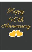 Happy 40th Anniversary