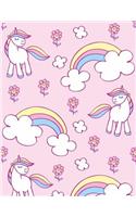 Rainbow Unicorn Notebook