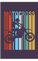 Motocross: Motocross Sports Race notebooks gift (6x9) Dot Grid notebook