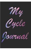 My Cycle Journal: My Cycle Journal, Notebook size 6x9