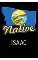 Montana Native Isaac: College Ruled Composition Book