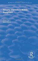 Security Interests in Mobile Equipment
