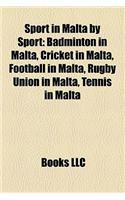 Sport in Malta by Sport